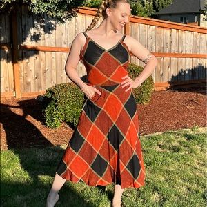 Rare 1940s JOSET WALKER Halter Dress w/ pockets